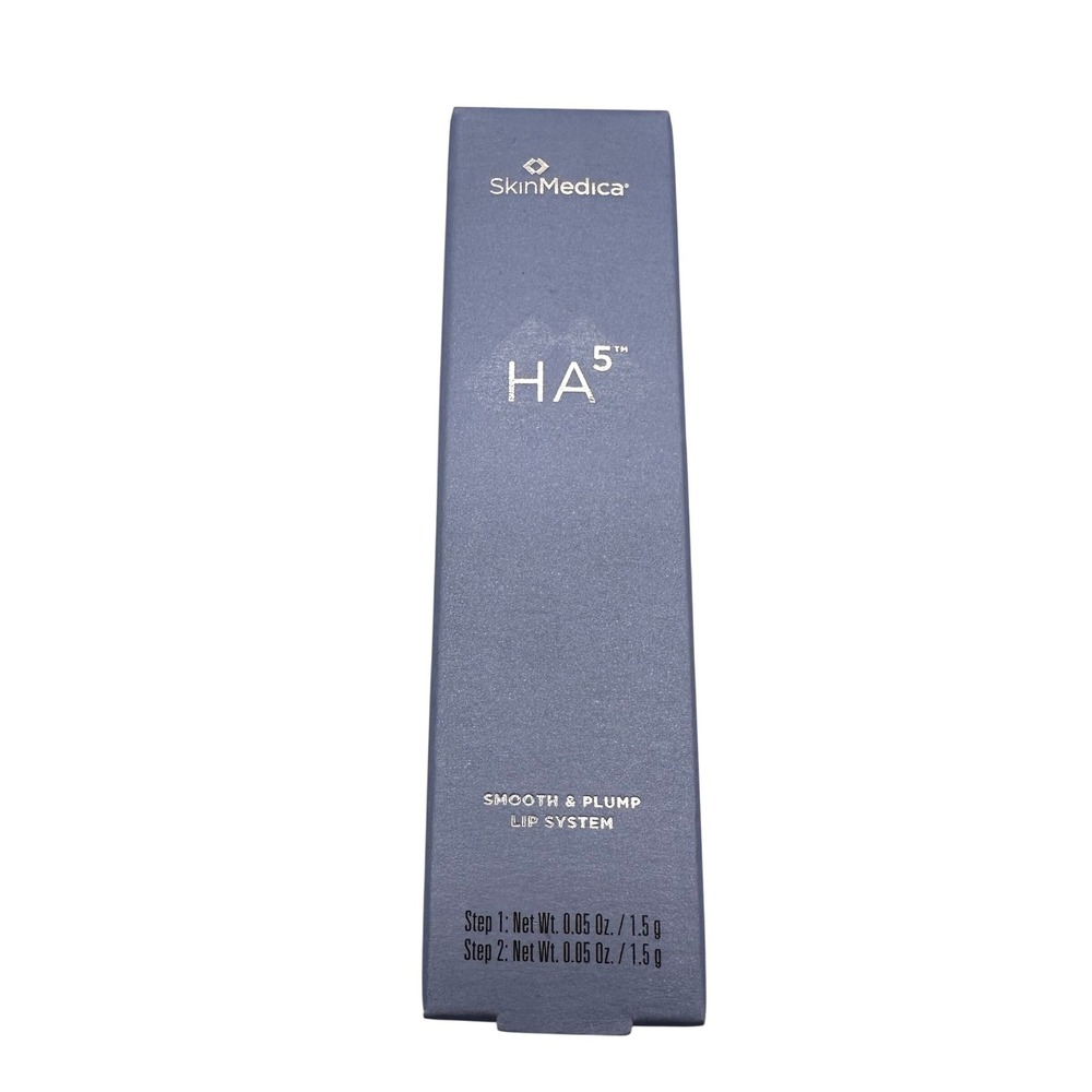 SkinMedica HA5 Smooth & Plump Lip System Two-Step Treatment 0.1oz Sealed Box